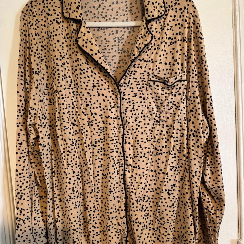 Women’s animal print pajama set by Good Hart for Matilda Jane - Picture 2 of 4